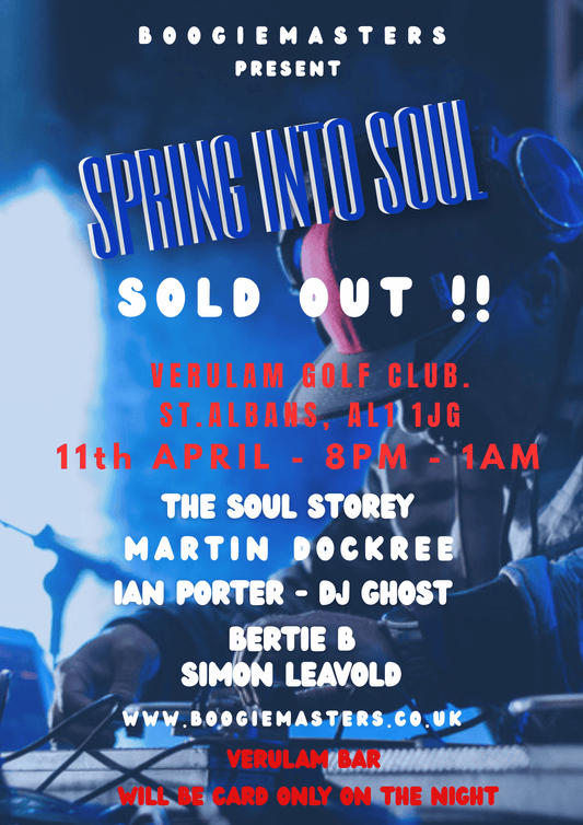 Spring in to Soul April 11th 2026